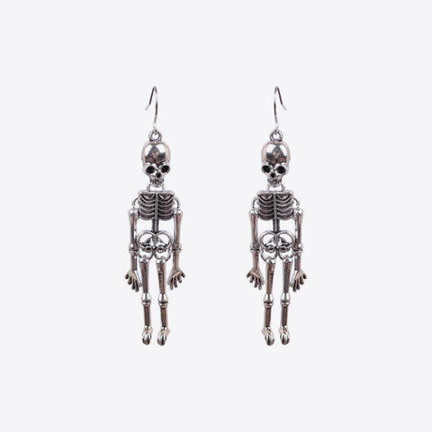 Skeleton Alloy Earrings