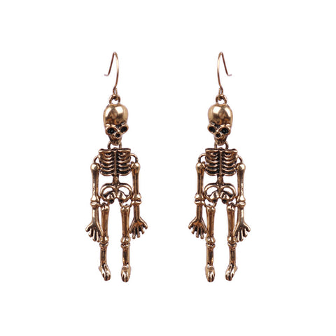 Skeleton Alloy Earrings