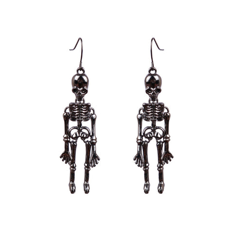 Skeleton Alloy Earrings