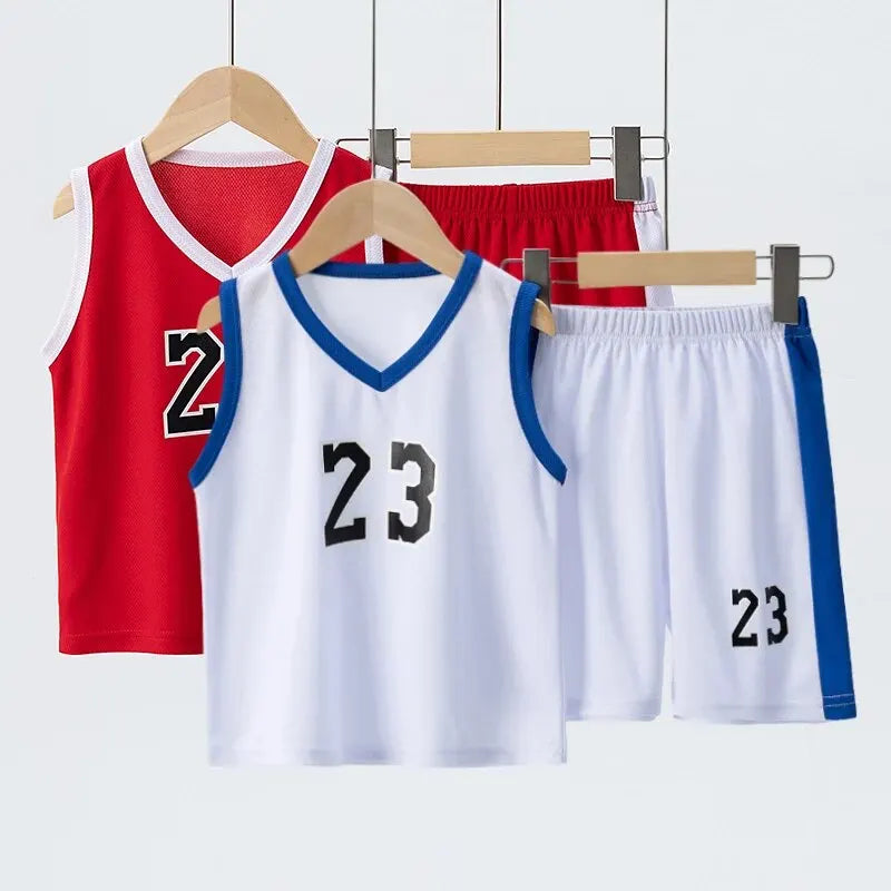 Children’s Sports Vest and Shorts Set