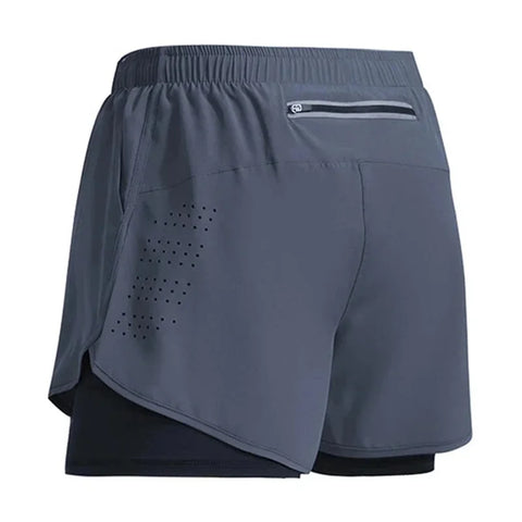 Men's Double-Deck Quick-Dry Shorts Sweatpants