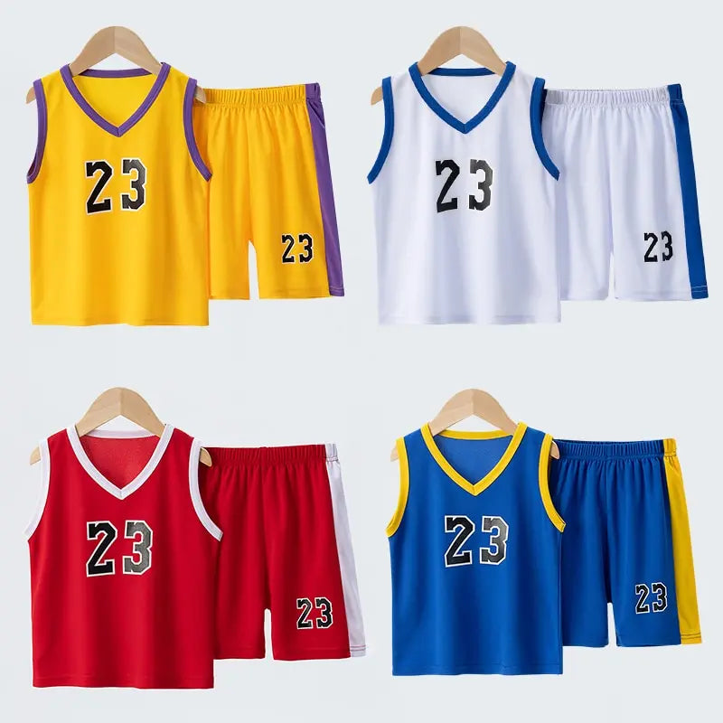 Children’s Sports Vest and Shorts Set