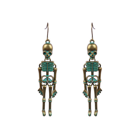 Skeleton Alloy Earrings